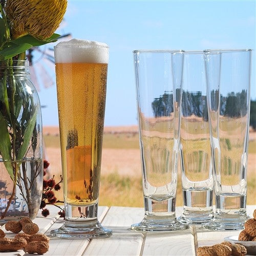 Ecology Classic Pilsner Beer Glass 420ml Set Of 4