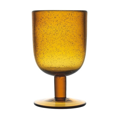 Ecology Cove Set Of 4 Goblets 285ml Amber