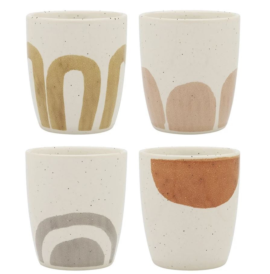 Ecology Nomad Set Of 4 Latte Cups 250ml Arch