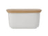 Maxwell & Williams White Basics Butter Dish W/ Bamboo Lid