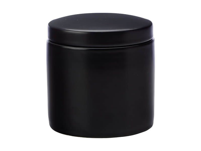 M&w Epicurious Canister 600ml Black
