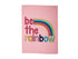 M&w Kasey Rainbow Be Kind Tea Towel 50x70cm Be The Rainbow