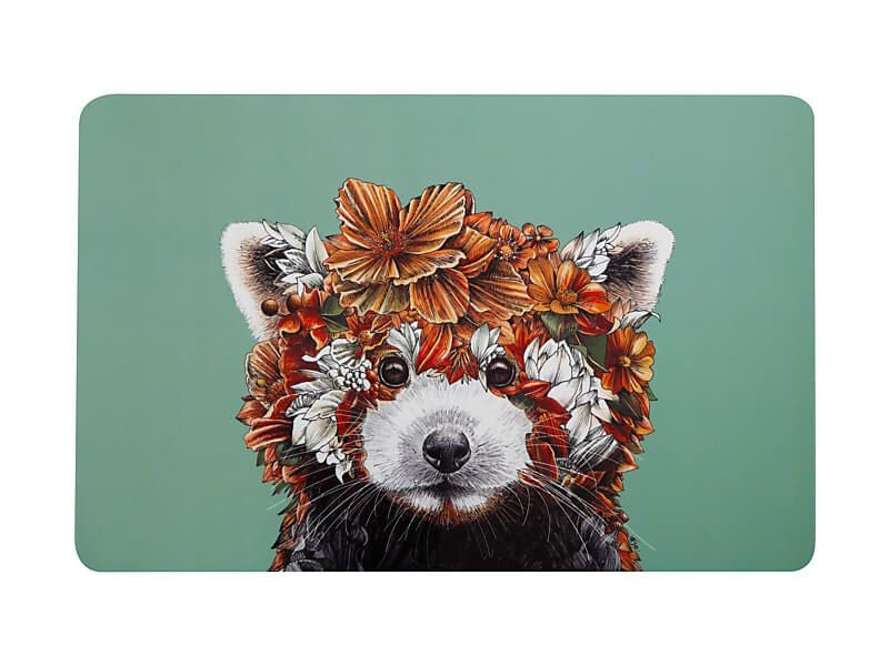 Maxwell & Williams Marini Ferlazzo Wild Planet Placemat 43.5x28.5cm Red Panda