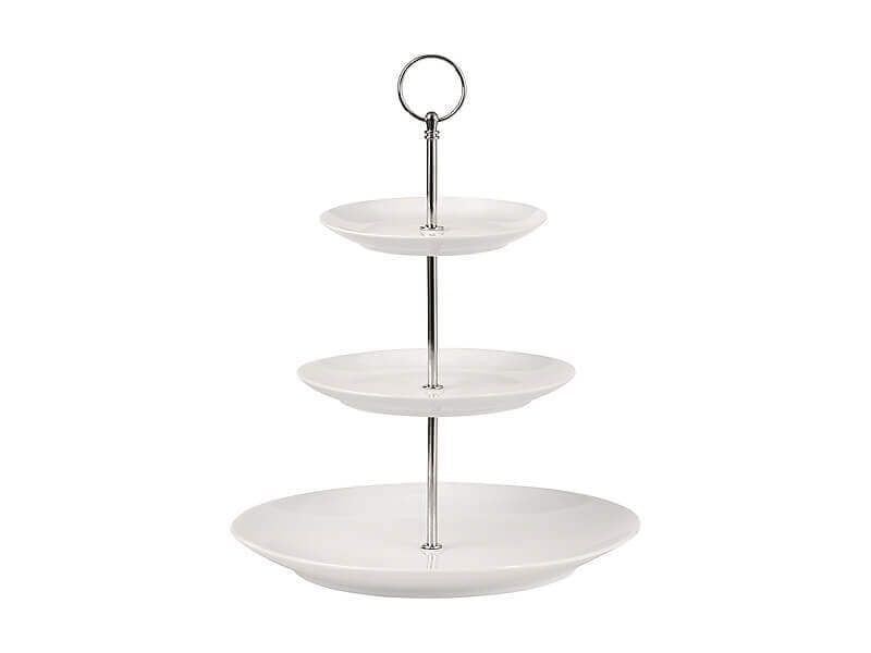 Maxwell & Williams White Basics 3 Tier Cake Stand – The Cooks Kitchen