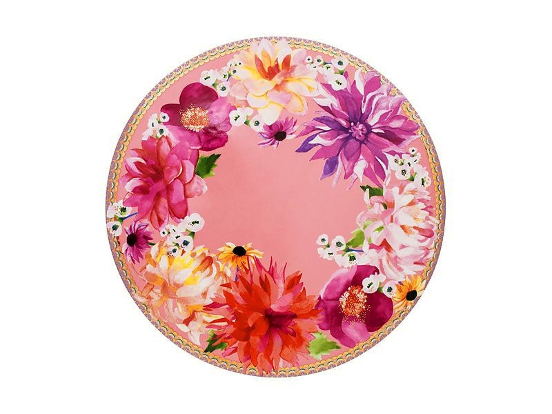 Maxwell & Williams Teas & C's Dahlia Daze Footed Cake Stand 28cm Pink