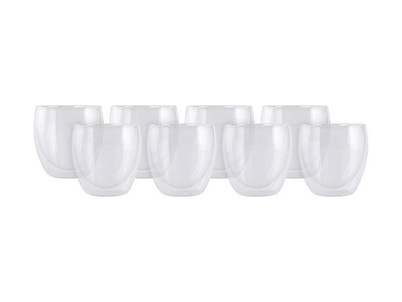 Maxwell & Williams Blend Double Wall Cup 250ml Set Of 8