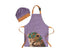 Maxwell & Williams Marini Ferlazzo Wild Planet Kids Apron & Hat Set Lion