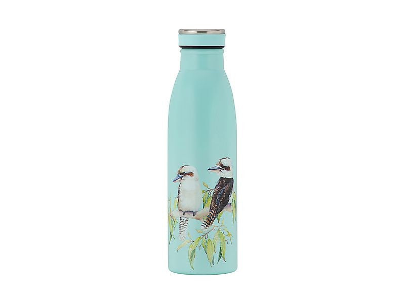 Maxwell & Williams Katherine Castle Bird Talk Double Wall Insulated Bottle 500ml Kookaburras