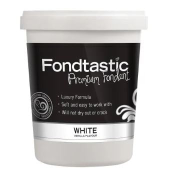 Fondtastic Vanilla Flavoured Fondant White 2lb/908g