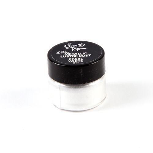 Over The Top Pearl White Lustre Dust - 10ml