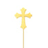 Gold Plated Cake Topper - Cross
